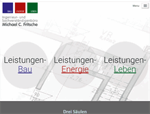 Tablet Screenshot of bau-energie-leben.de